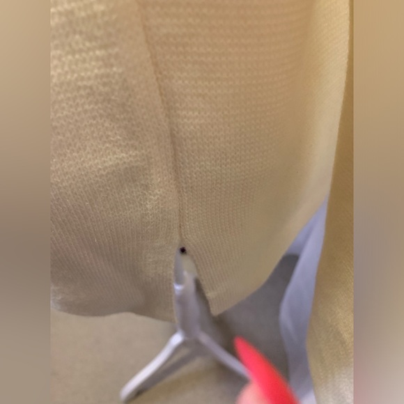 Talbots Milano Stitch Johnny Collar Sweater - Picture 4 of 5